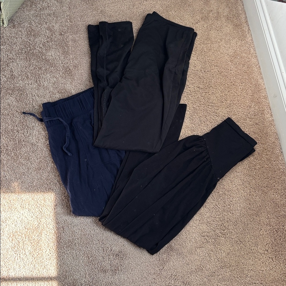 3 Pairs of Large Maternity Pants